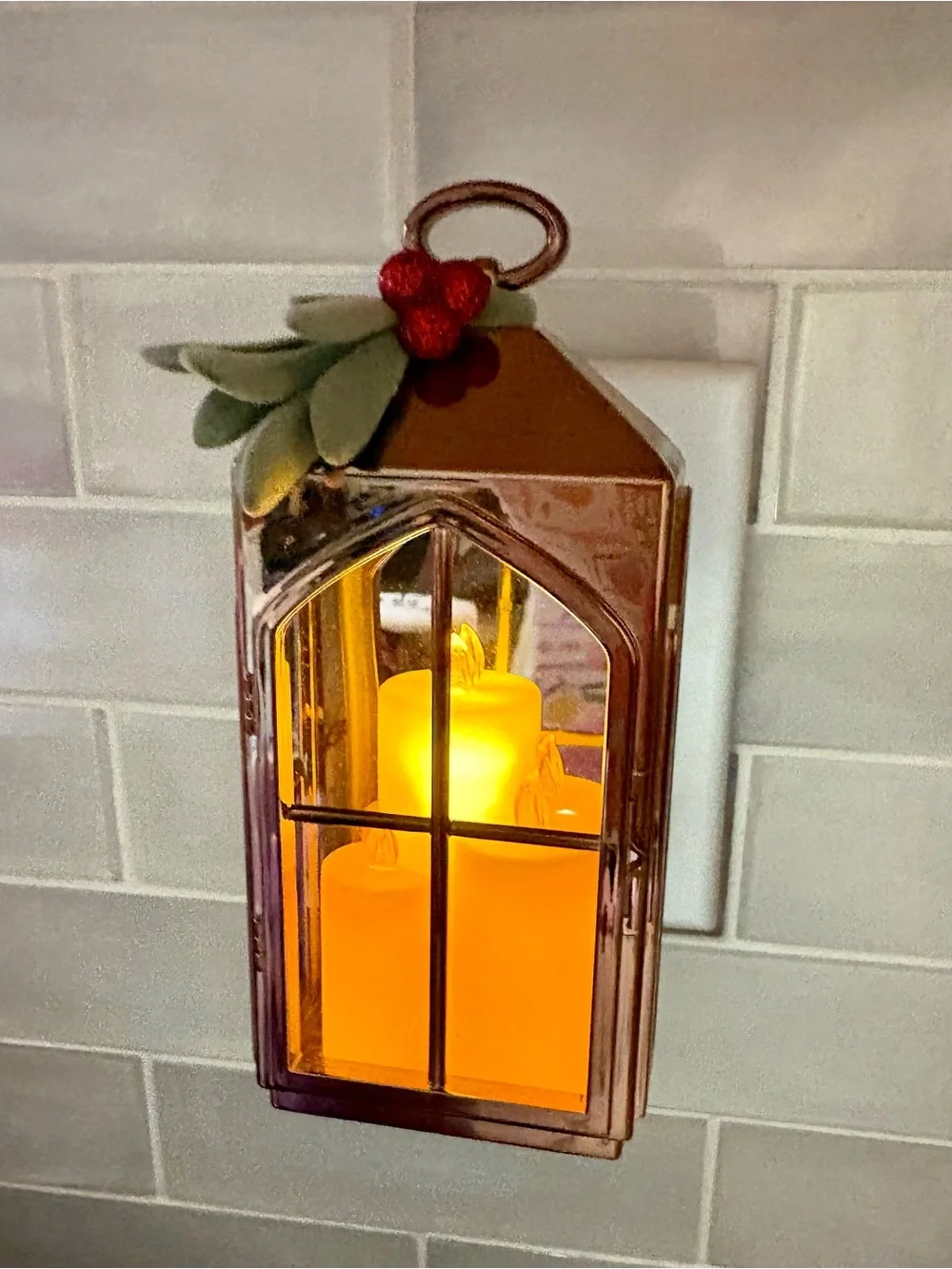 Bath & Body Works Holiday Pillar Candle Lantern Night Light Wallflower Plug NEW